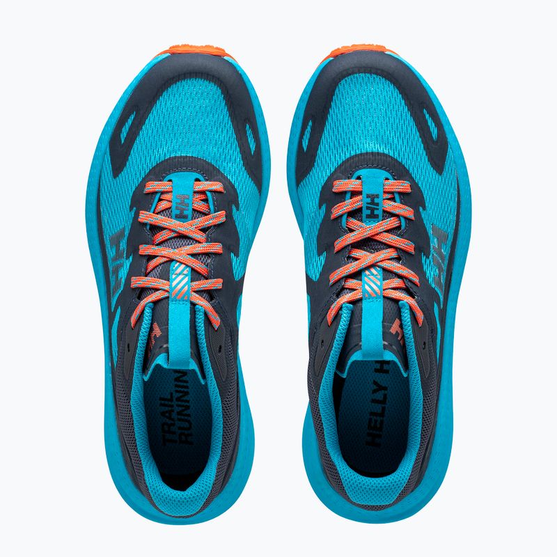 Pánska bežecká obuv Helly Hansen Skyhawk Tr cyan/bonfire 13