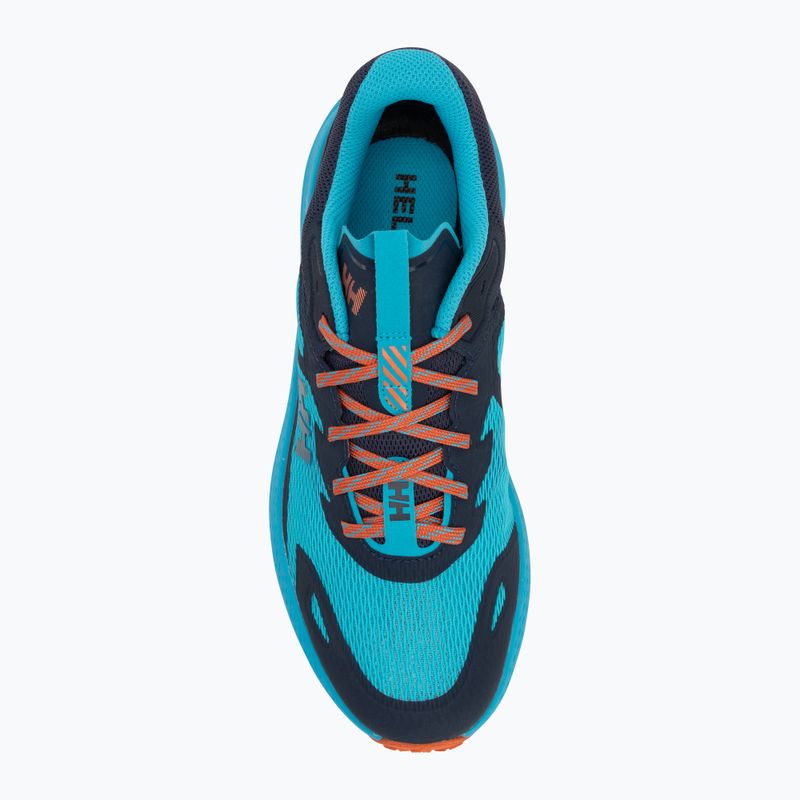 Pánska bežecká obuv Helly Hansen Skyhawk Tr cyan/bonfire 5