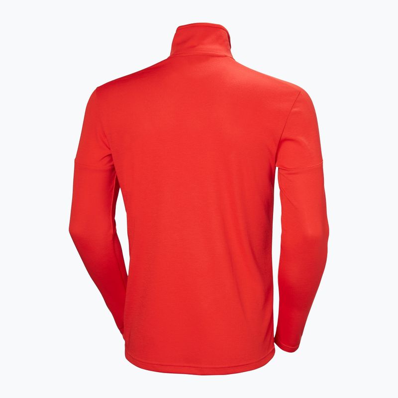 Pánska jachtárska mikina Helly Hansen Hp 1/2 Zip Pullover 2.0 red alert 6