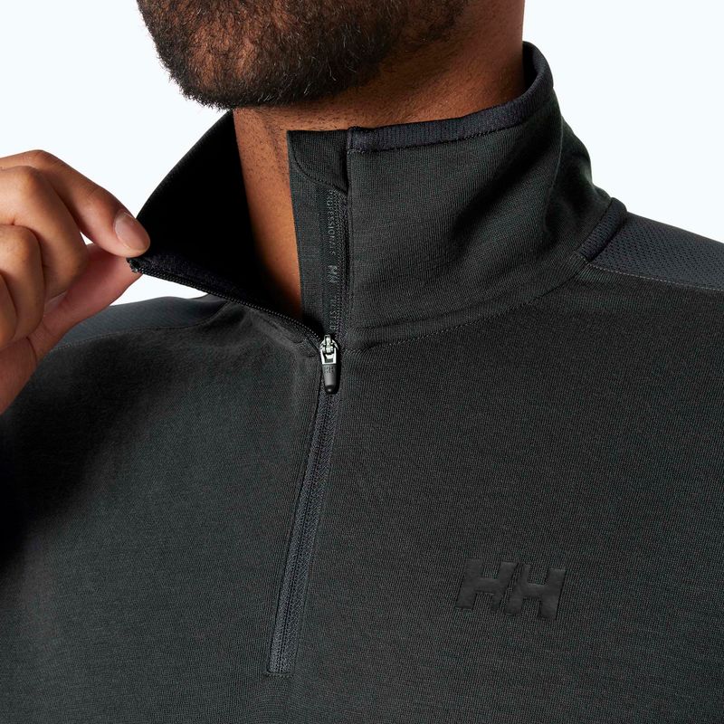Pánska jachtárska mikina Helly Hansen Hp 1/2 Zip Pullover 2.0 ebony 3