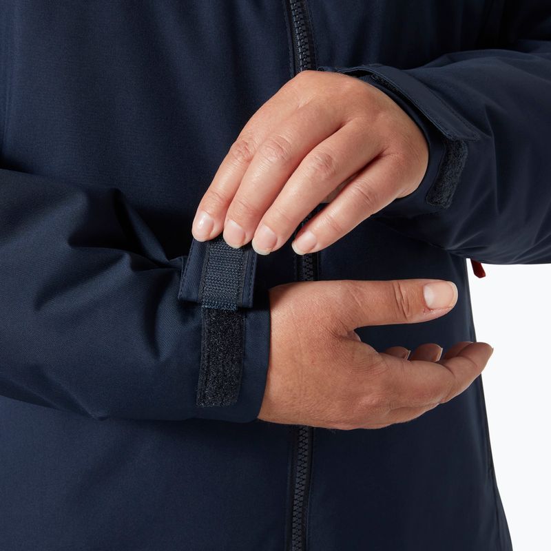 Dámska jachtárkska bunda Helly Hansen Crew Hooded Midlayer Plus 2.0 navy 5
