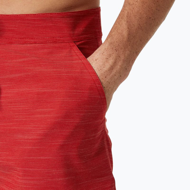 Pánske plavecké šortky Helly Hansen Newport Boardshorts 8" red 3