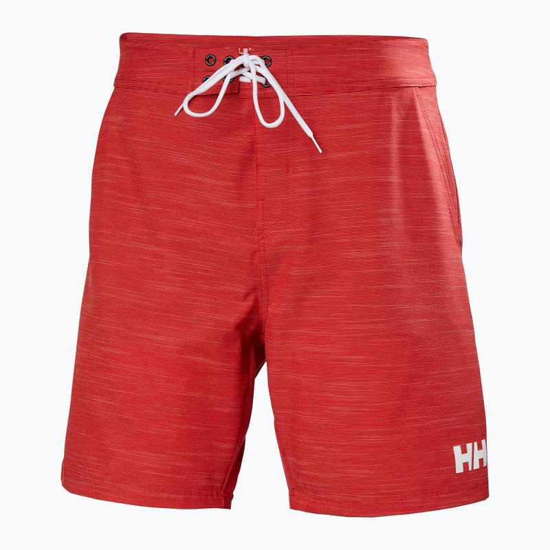 Pánske plavecké šortky Helly Hansen Newport Boardshorts 8" red 5