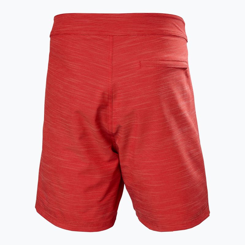 Pánske plavecké šortky Helly Hansen Newport Boardshorts 8" red 6