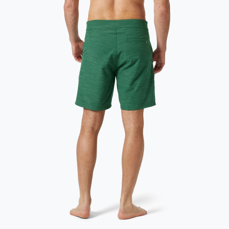 Pánske plavecké šortky Helly Hansen Newport Boardshorts 8" jungle green 2
