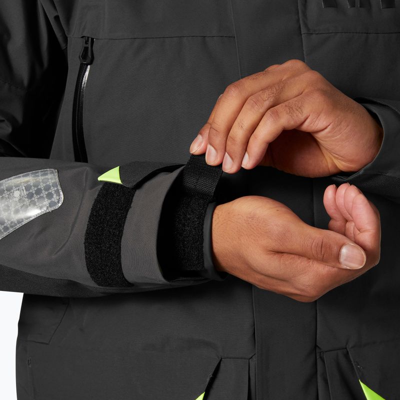 Pánska bunda do dažďa Helly Hansen Skagen Offshore ebony 6