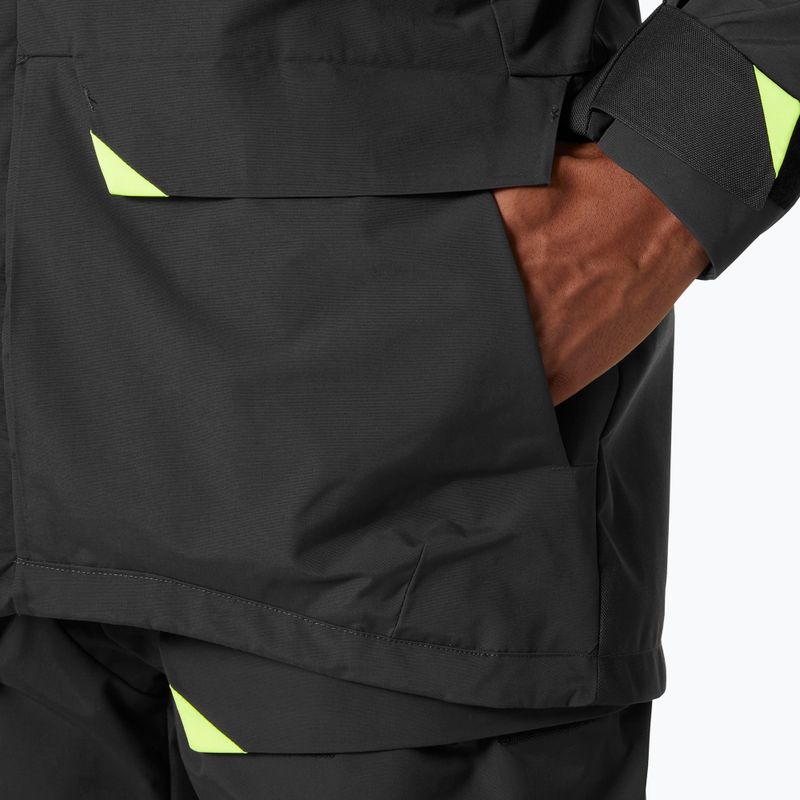 Pánska bunda do dažďa Helly Hansen Skagen Offshore ebony 8