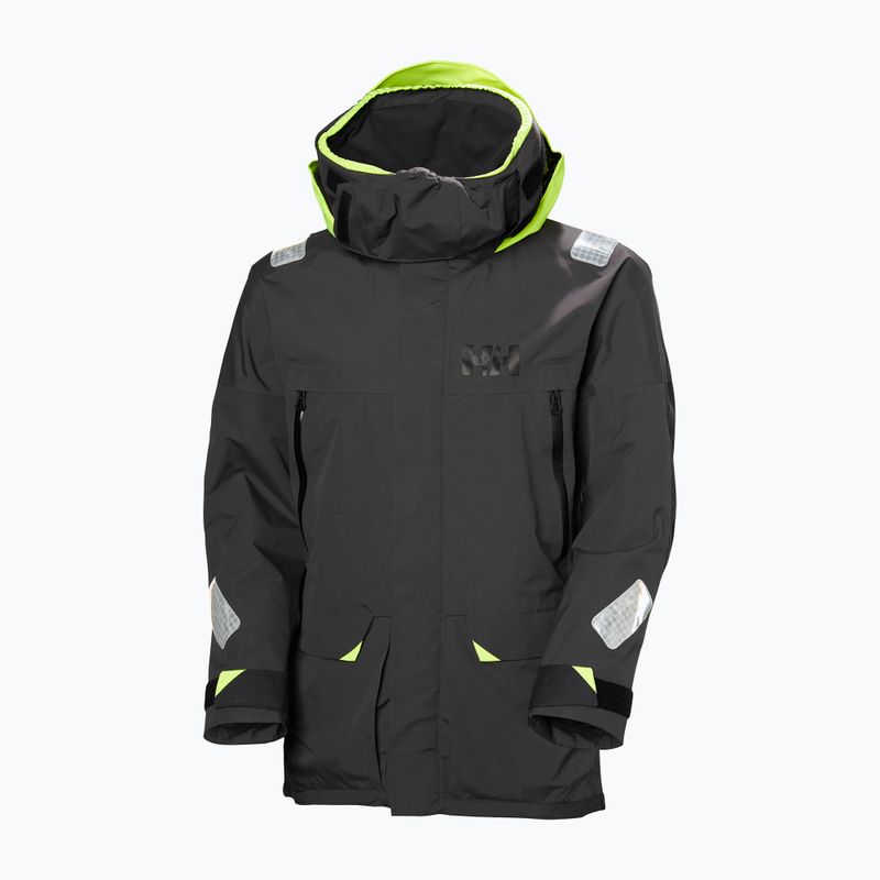 Pánska bunda do dažďa Helly Hansen Skagen Offshore ebony 11