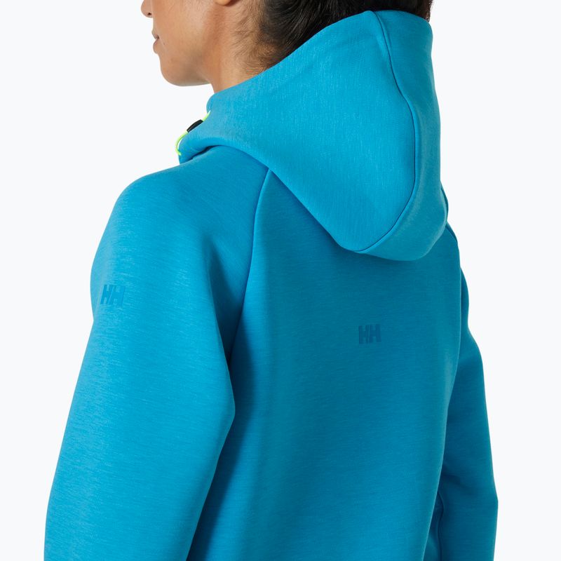 Dámska mikina Helly Hansen HP Ocean Full Zip Jacket 2.0 cyan 4