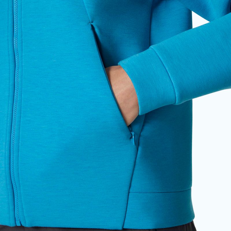 Dámska mikina Helly Hansen HP Ocean Full Zip Jacket 2.0 cyan 5
