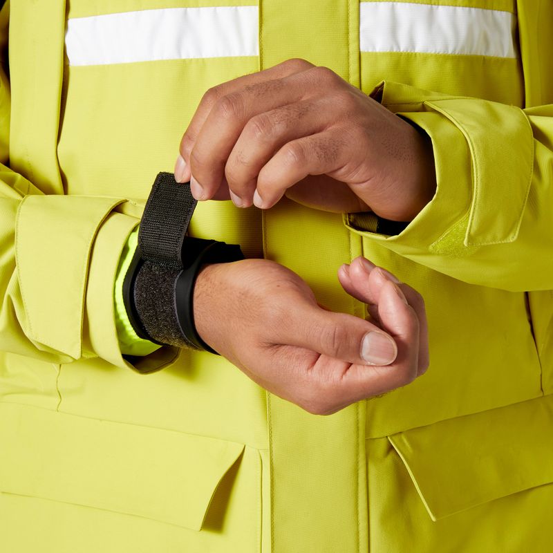 Pánska jachtárska bunda Helly Hansen Pier 4.0 cyber lime 5
