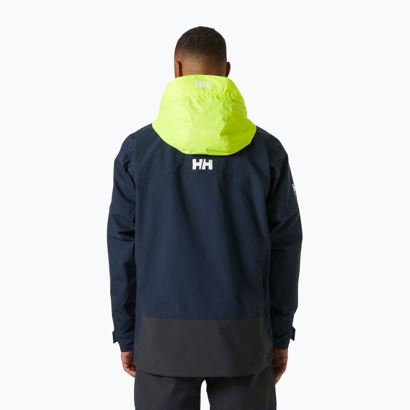 Pánska bunda do dažďa Helly Hansen Pier 4.0 navy 2