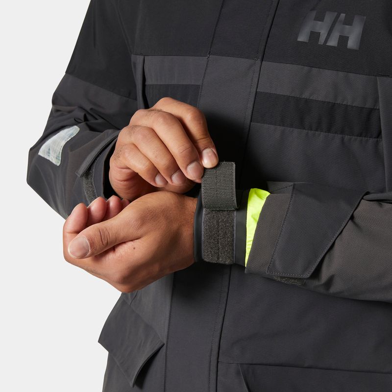 Pánska bunda do dažďa Helly Hansen Pier 4.0 ebony 7