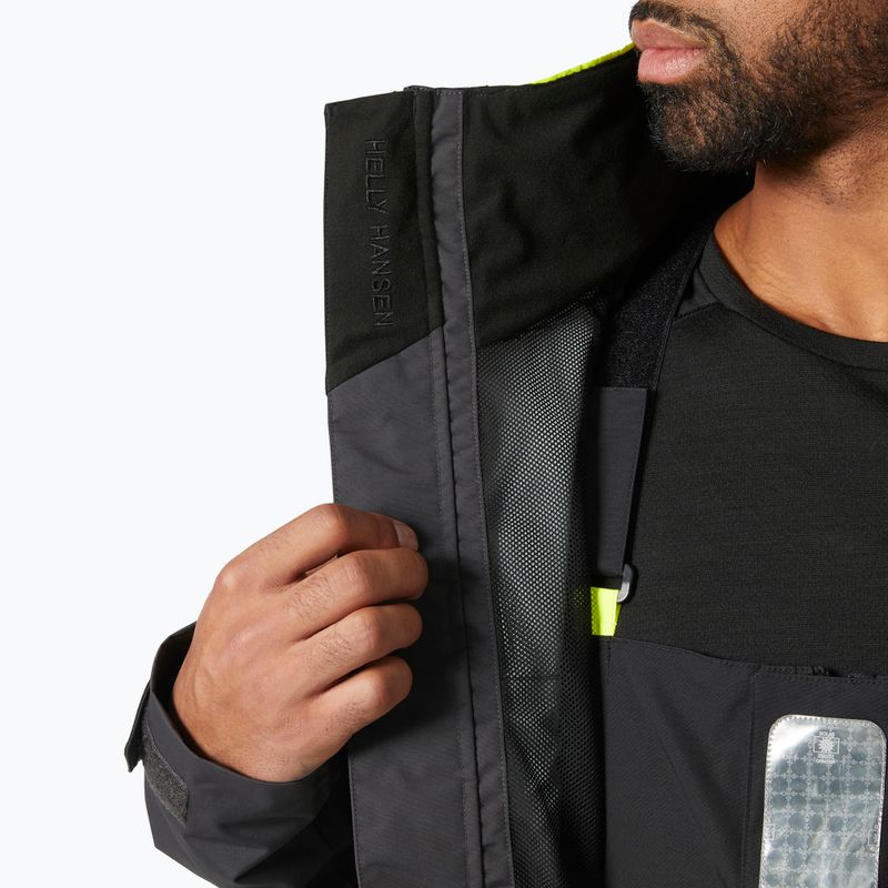 Pánska bunda do dažďa Helly Hansen Pier 4.0 ebony 9