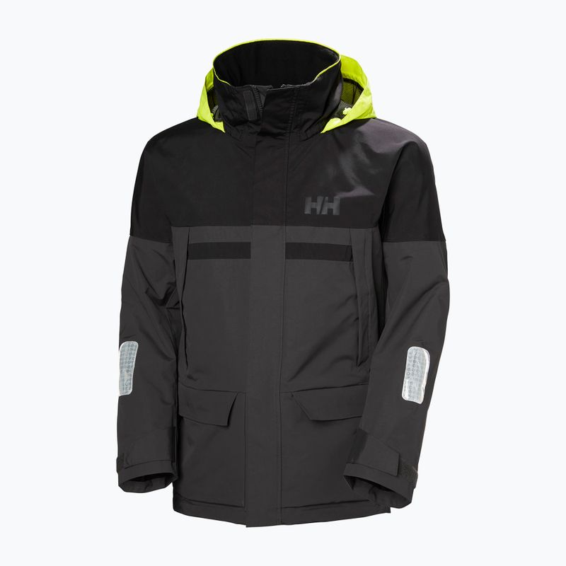 Pánska bunda do dažďa Helly Hansen Pier 4.0 ebony 10