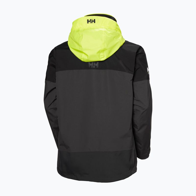 Pánska bunda do dažďa Helly Hansen Pier 4.0 ebony 11