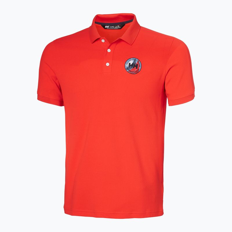 Pánska polo tričko Helly Hansen Hp 1/2 Zip white 5