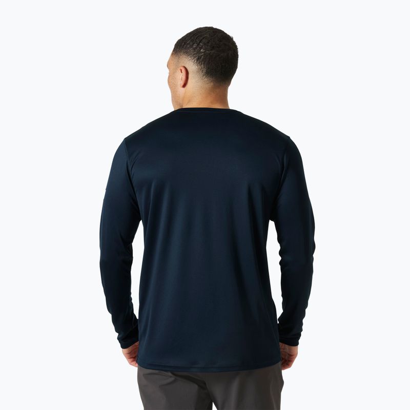 Pánske tričko Longsleeve Helly Hansen HH Tech Crew 2.0 LS navy 2