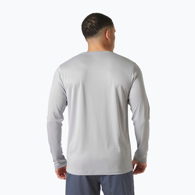 Pánske tričko Longsleeve Helly Hansen HH Tech Crew 2.0 LS grey fog 2