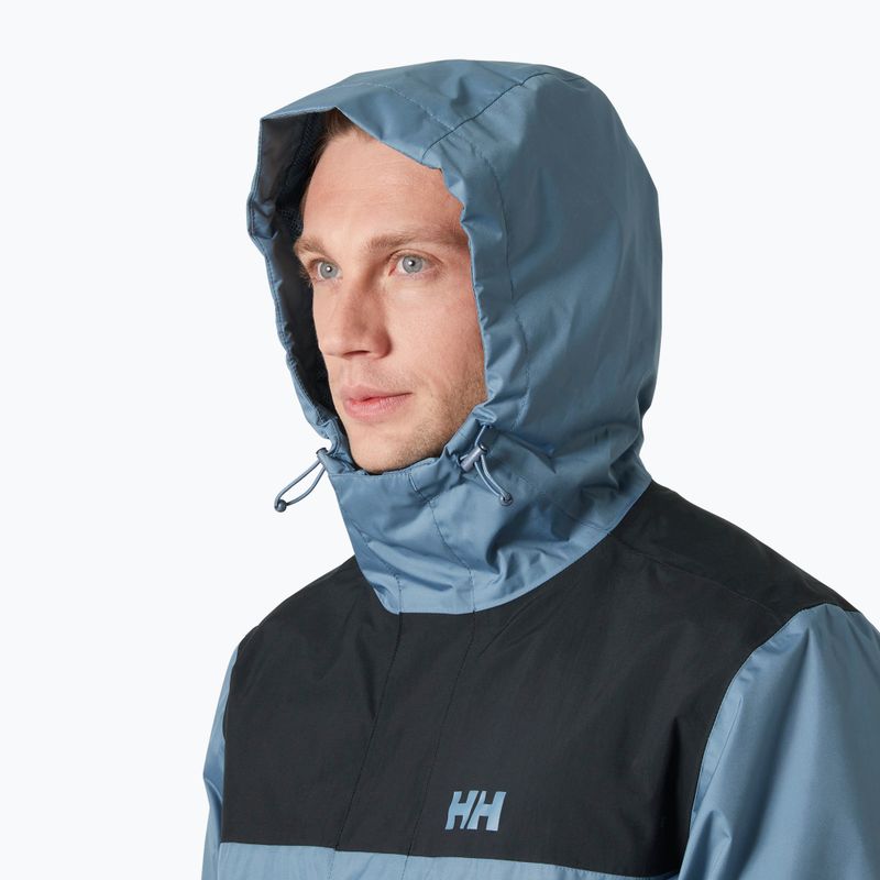 Pánska bunda do dažďa Helly Hansen Vancouver orange peel 3