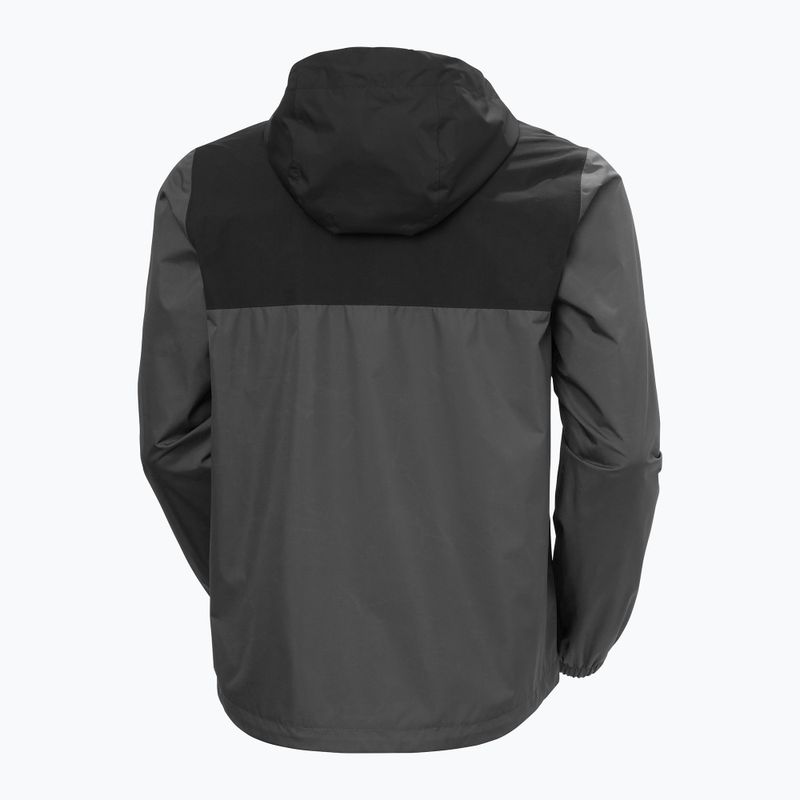 Pánska bunda do dažďa Helly Hansen Seven J jungle green 2