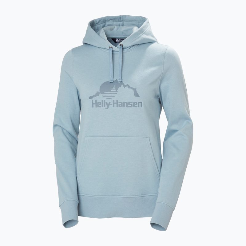 Dámska mikina Helly Hansen Nord Graphic Pullover Hoodie windy blue 5