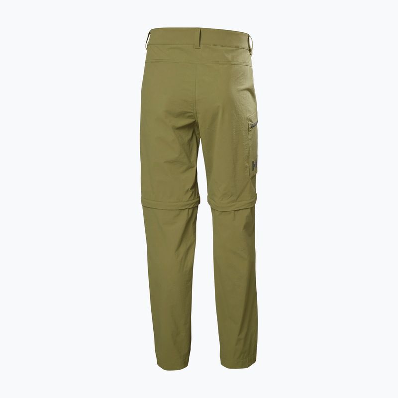 Helly Hansen pánske softshellové nohavice Brono Softshell Zip Off terrain green 6