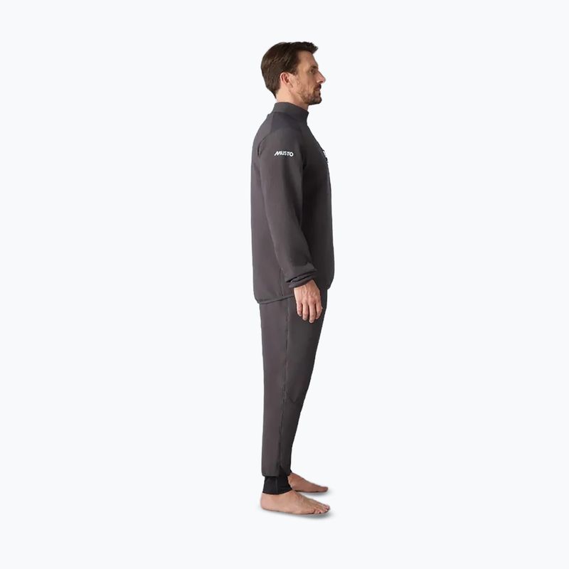 Pánska jachtárska mikina Musto Storm Fleece Midlayer carbon 4