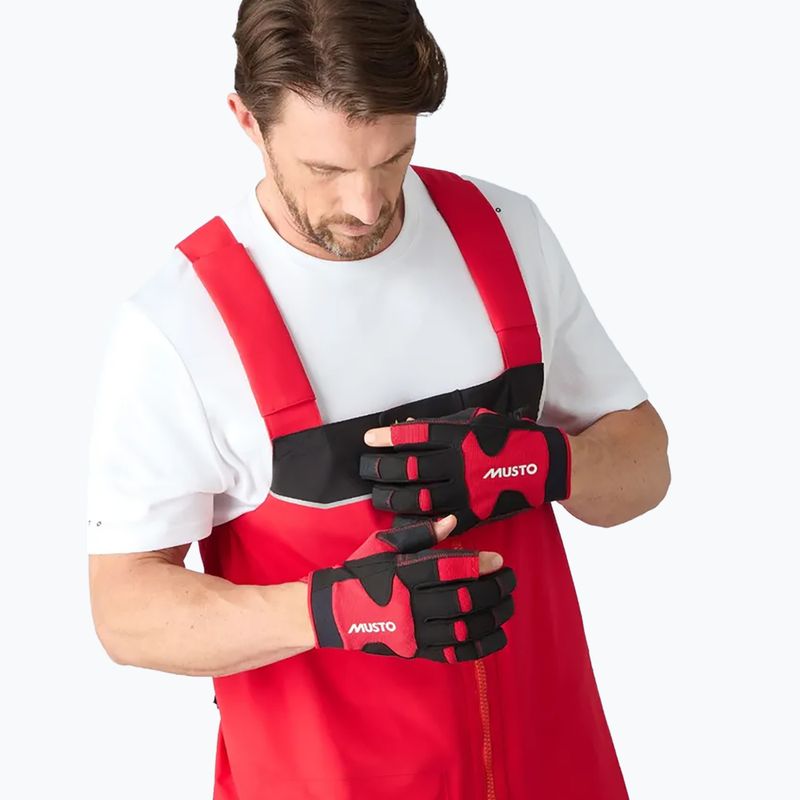 Jachtárske rukavice Musto Performance Long Finger 2.0 true red 4