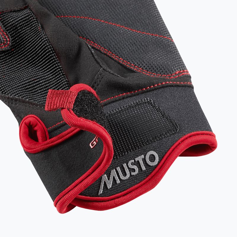 Jachtárske rukavice Musto Performance Long Finger 2.0 black 2