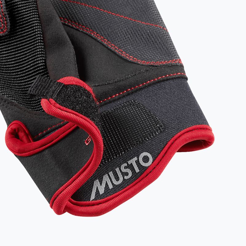 Jachtárske rukavice Musto Performance Short Finger 2.0 black 2