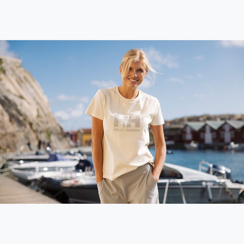 Dámske tričko Helly Hansen Logo 3.0 cream 3