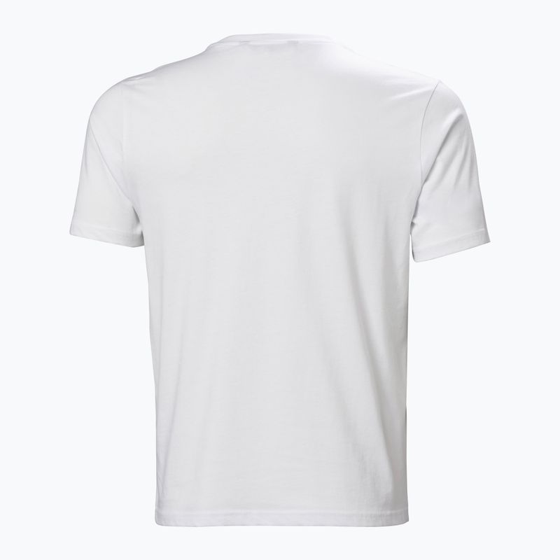 Pánske tričko Helly Hansen Logo 3.0 white 5