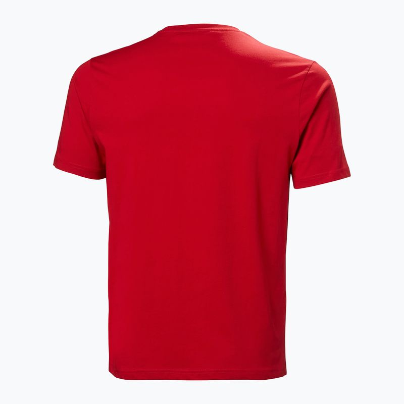 Pánske tričko Helly Hansen Logo 3.0 red 5