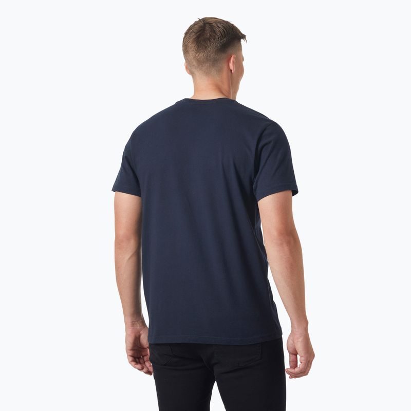 Pánske tričko Helly Hansen Box T 2.0 navy 2