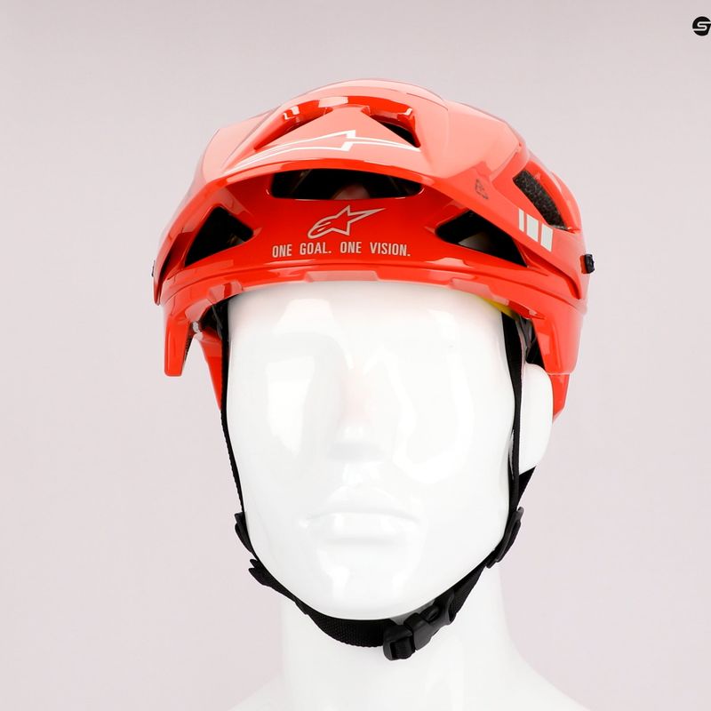 Cyklistická prilba Alpinestars Vector Tech A2 červená 9