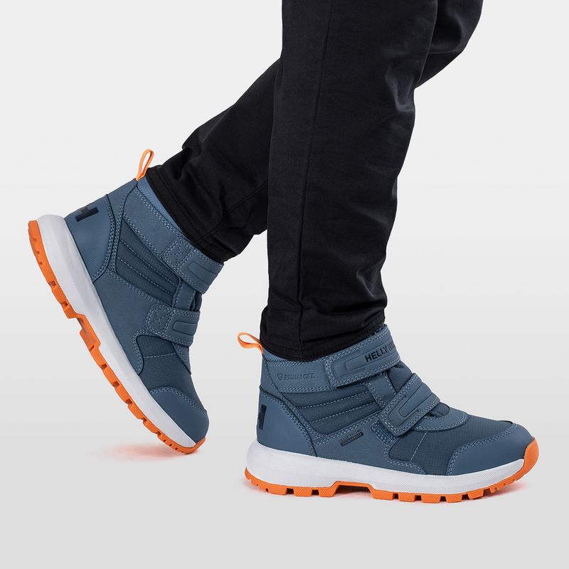Detské snehové topánky Helly Hansen Jk Bowstring Boot HellyTech washed navy/papaya 6