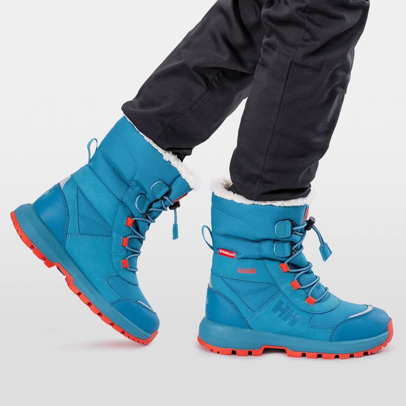 Detské snehové topánky Helly Hansen Jk Silverton Boot HellyTech cerulean blue/cherry tom 6