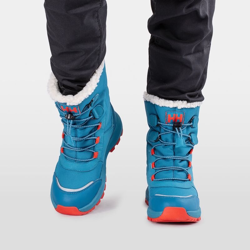 Detské snehové topánky Helly Hansen Jk Silverton Boot HellyTech cerulean blue/cherry tom 7