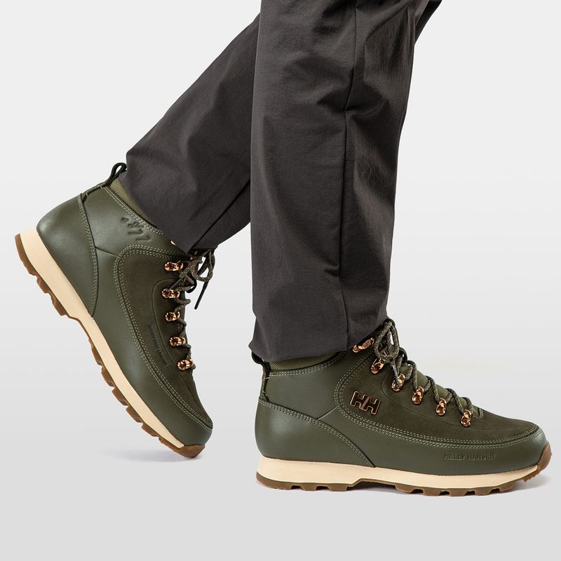 Dámske trekové topánky Helly Hansen The Forester Premium utility green/cream 6