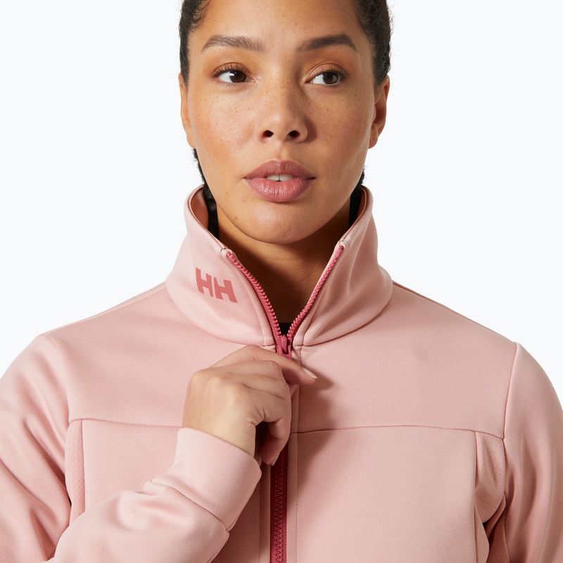 Dámska jachtárska bunda Helly Hansen Crew Fleece pink salt 3