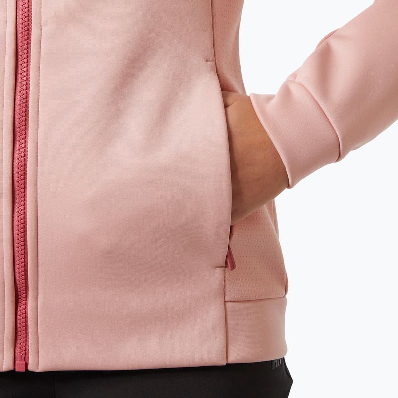 Dámska jachtárska bunda Helly Hansen Crew Fleece pink salt 4