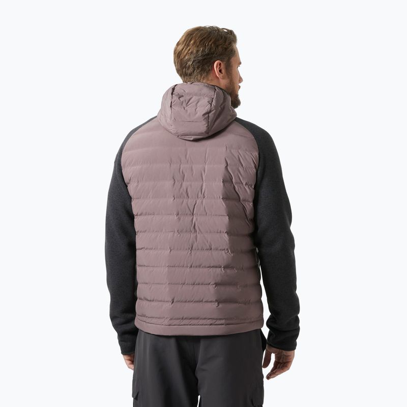 Pánska jachtárska bunda Helly Hansen Arctic Ocean Hybrid Insulator sparrow grey 2