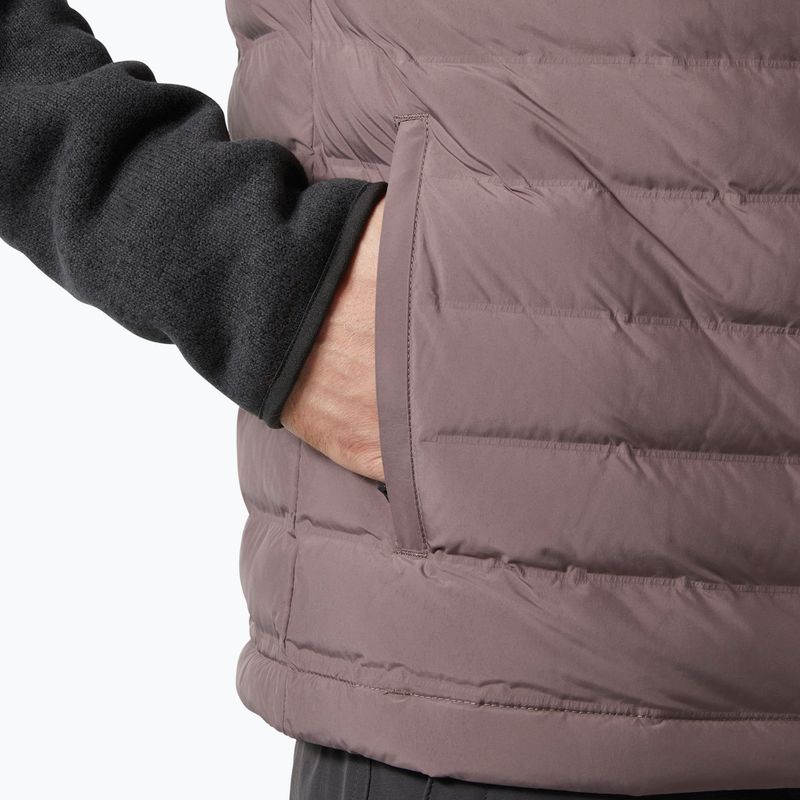 Pánska jachtárska bunda Helly Hansen Arctic Ocean Hybrid Insulator sparrow grey 4