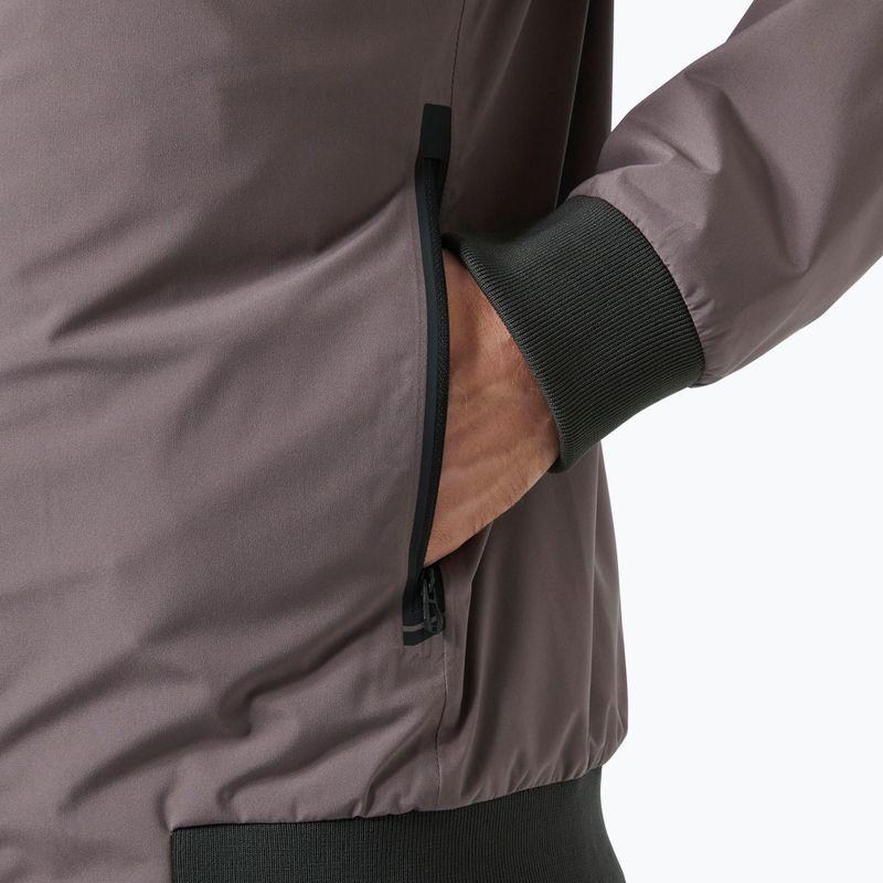 Pánska jachtárska bunda Helly Hansen HP Racing Lifaloft Bomber sparrow grey 4
