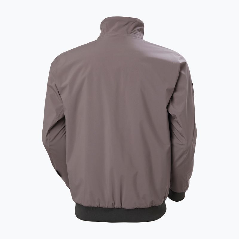 Pánska jachtárska bunda Helly Hansen HP Racing Lifaloft Bomber sparrow grey 7