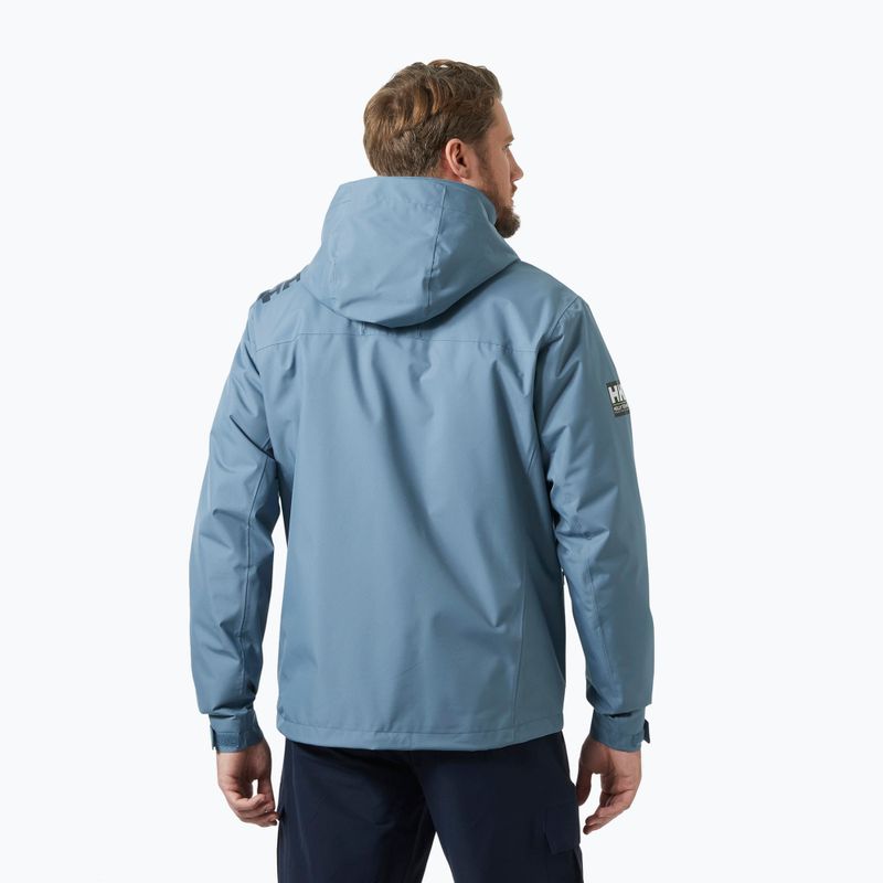 Pánska jachtárska bunda Helly Hansen Crew Hooded Midlayer 2 washed navy 2