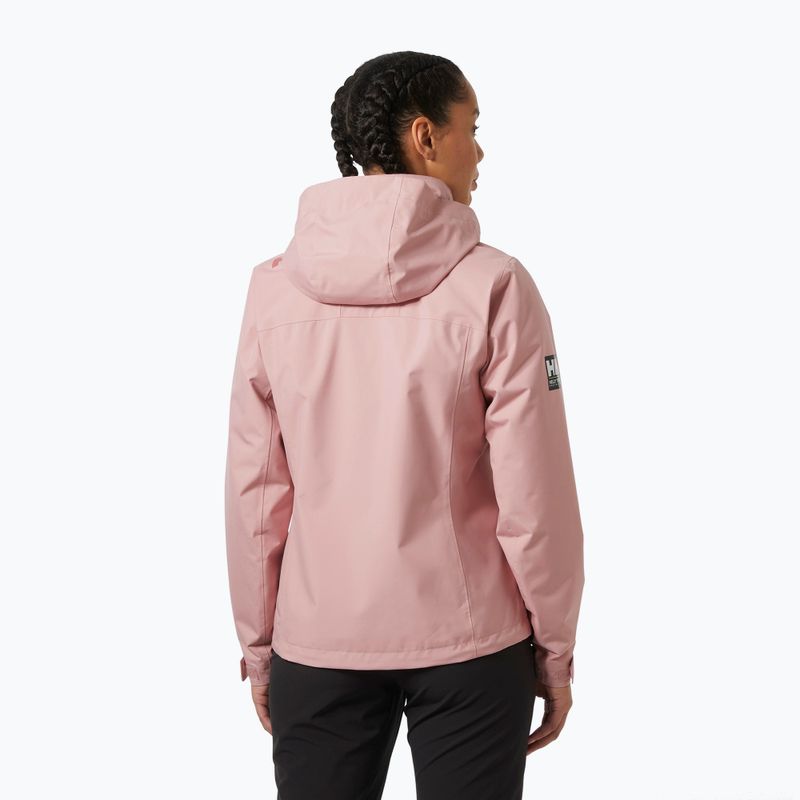 Dámska jachtárska bunda Helly Hansen Crew Hooded Midlayer 2.0 pink salt 2