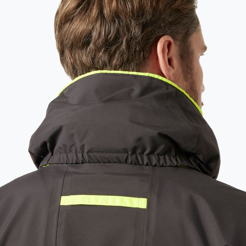 Pánska bunda do dažďa Helly Hansen Pier 4.0 mustard 4