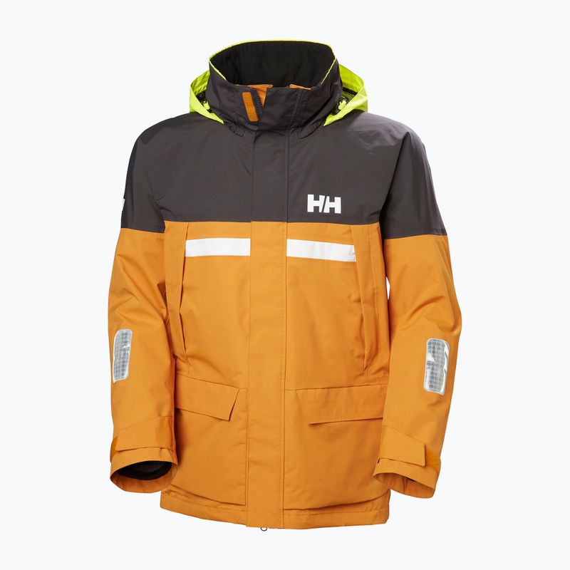 Pánska bunda do dažďa Helly Hansen Pier 4.0 mustard 10
